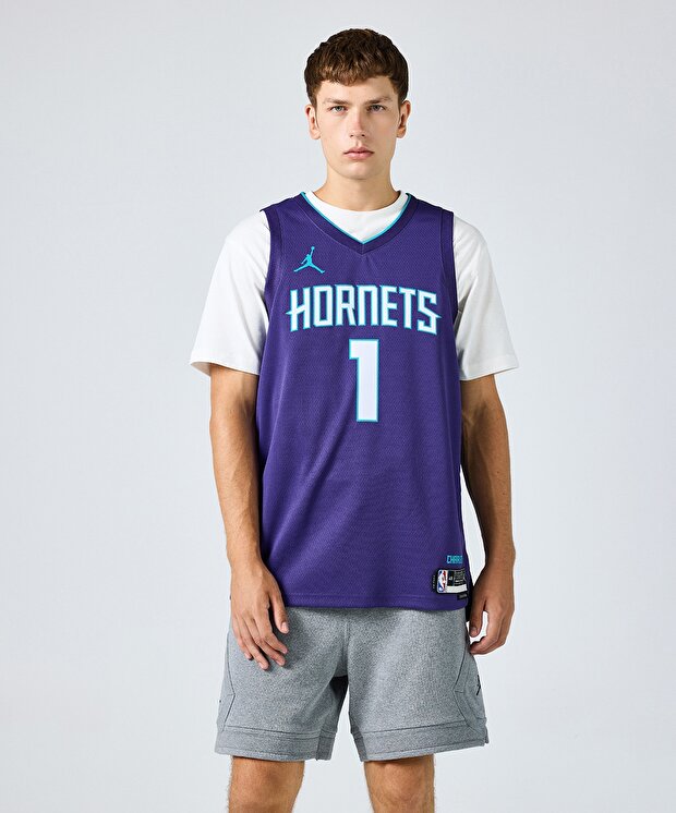 Мужские джерси Nike Charlotte Hornets Statement Edition Dri-FIT Swingman Jersey