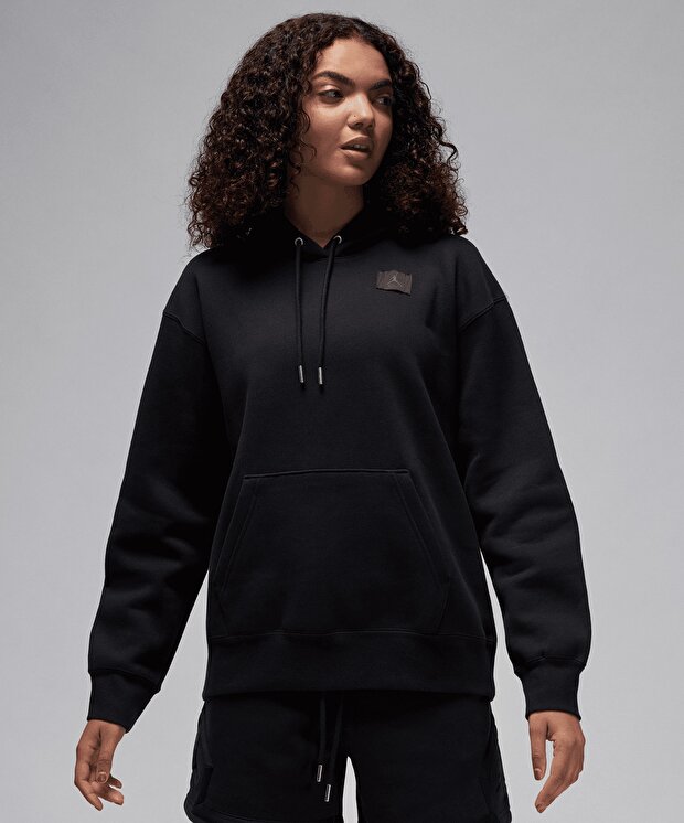 Женский свитшот Jordan Flight Fleece Satin Lined Pullover Hoodie