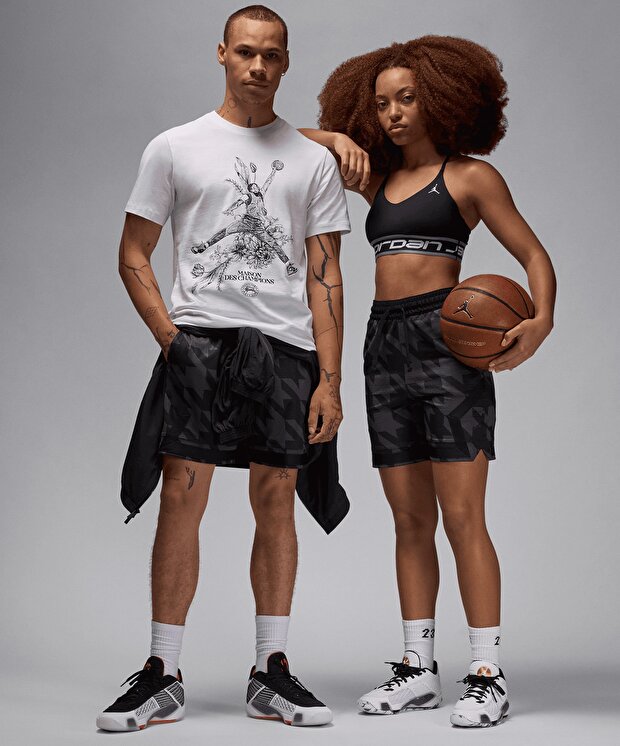 Мужские шорты Jordan Sport Dri-FIT Printed Diamond Shorts