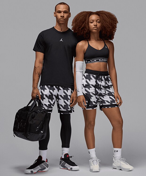 Мужские шорты Jordan Sport Dri-FIT Printed Diamond Shorts