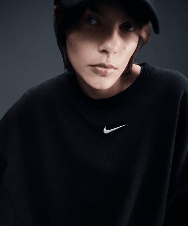 Женский свитшот Nike Sportswear Phoenix Fleece Over-Oversized Crew-Neck