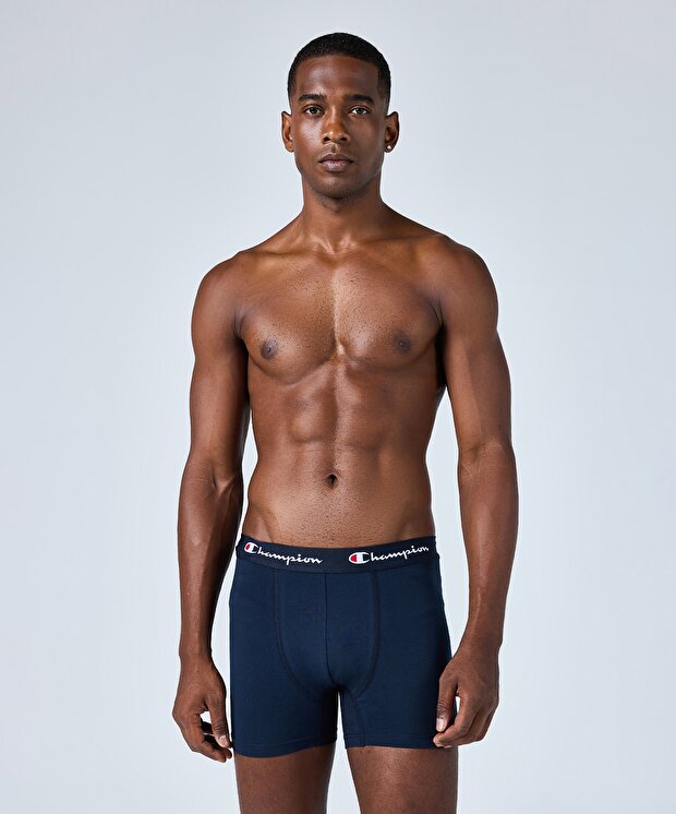 Мужские шорты Champion Script Shop 2pk Trunk Short для бега