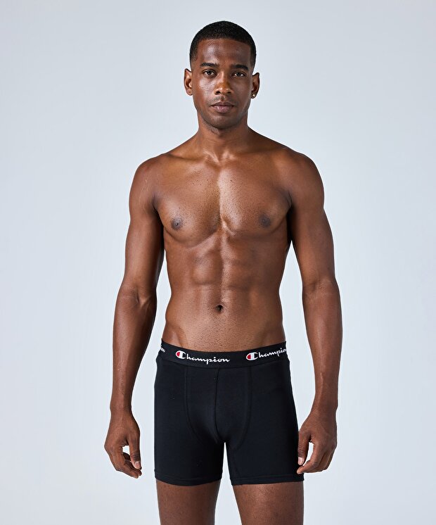 Мужские шорты Champion Script Shop 2pk Trunk Short для бега