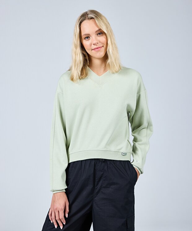 Женский свитшот Champion Eco Future Crewneck Croptop