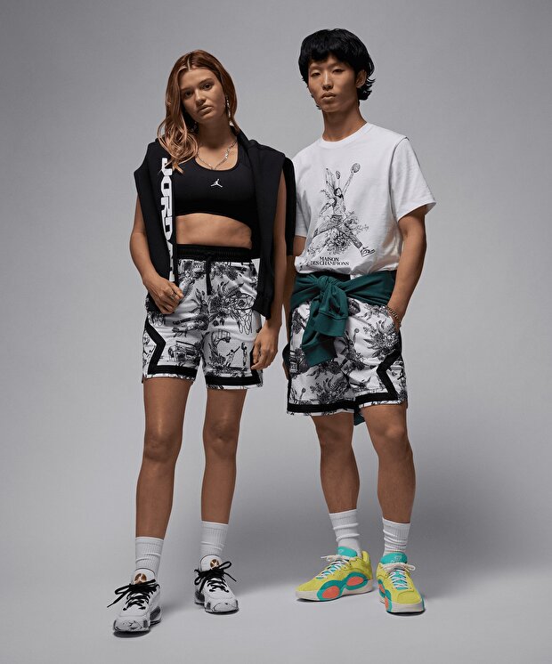 Мужские шорты Jordan Sport Dri-FIT Printed Diamond Shorts