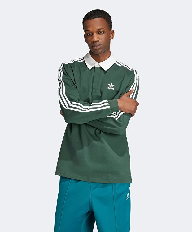 Мужской свитшот adidas Adicolor Rugby Polo Shirt