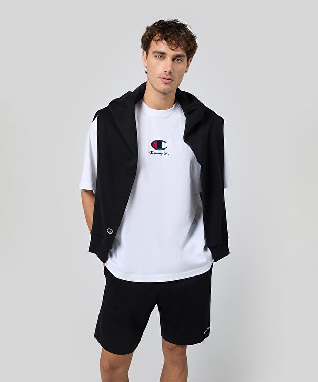 Мужская футболка Champion Script Shop Crewneck