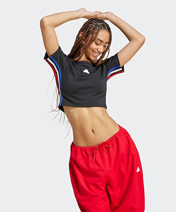 Женская футболка adidas Express Cropped