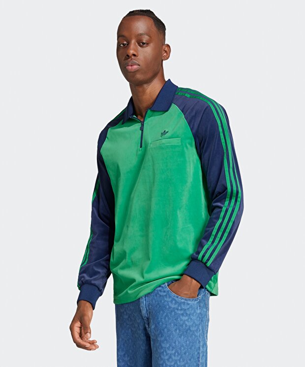 Мужской свитшот adidas Originals 70s Velour Polo