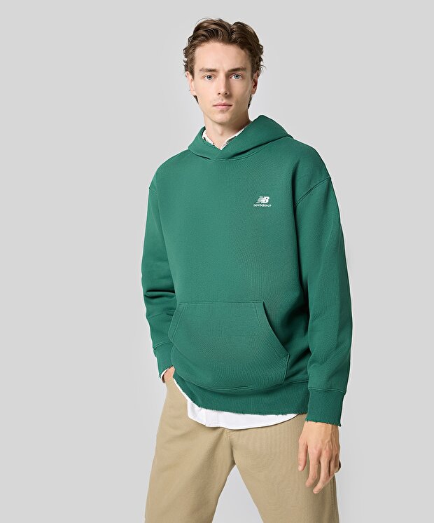 Мужской свитшот New Balance Hoops Fleece Hoodie