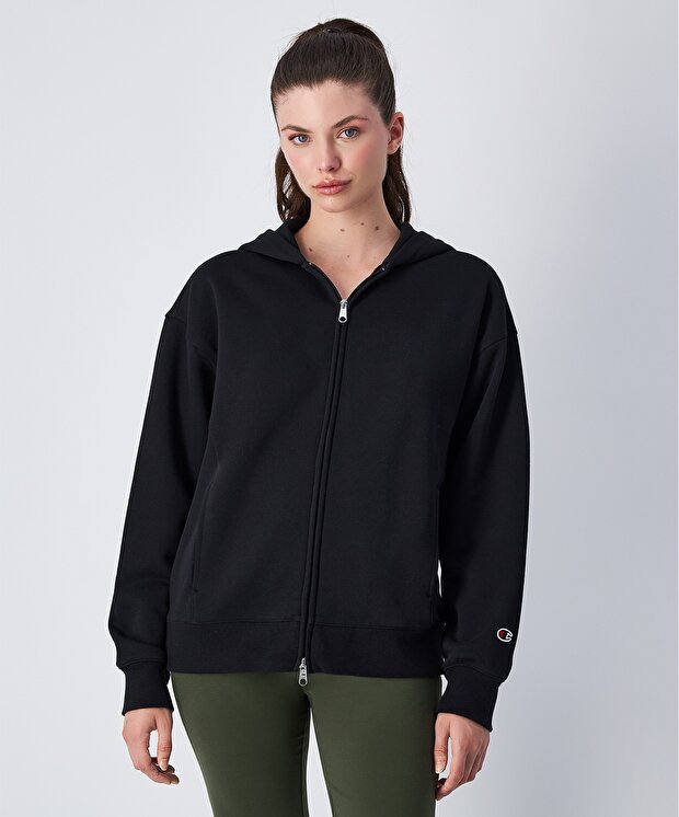 Женская куртка Champion Script Shop Hooded Full Zip