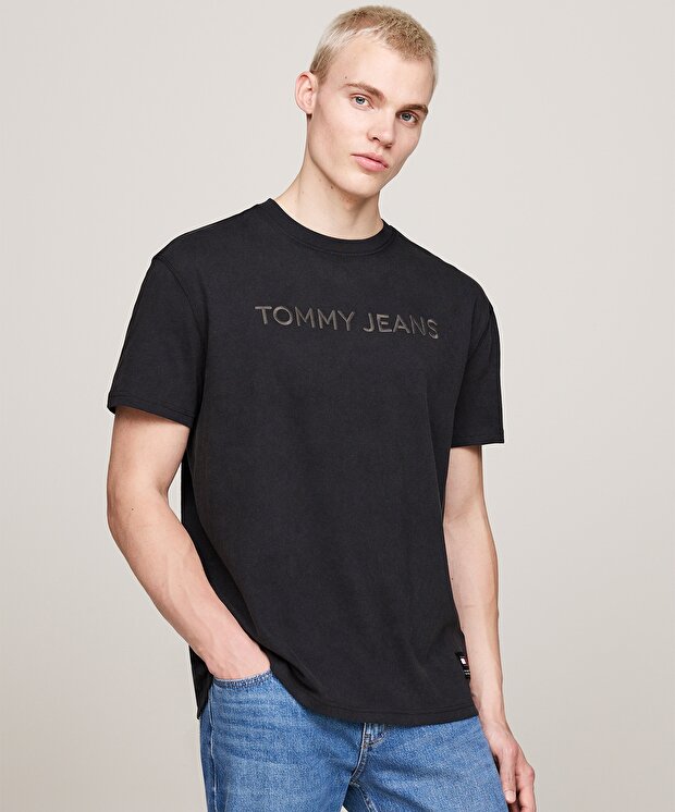 Мужская футболка Tommy Hilfiger Garment Dyed Logo Embroidery