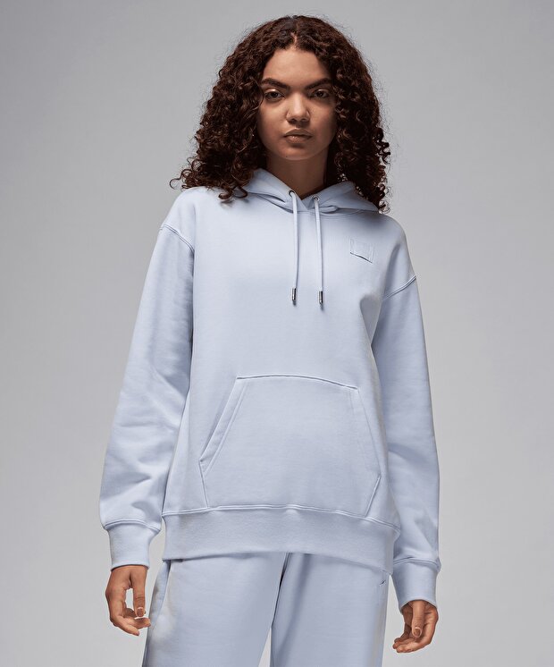 Женский свитшот Jordan Flight Fleece Satin Lined Pullover Hoodie