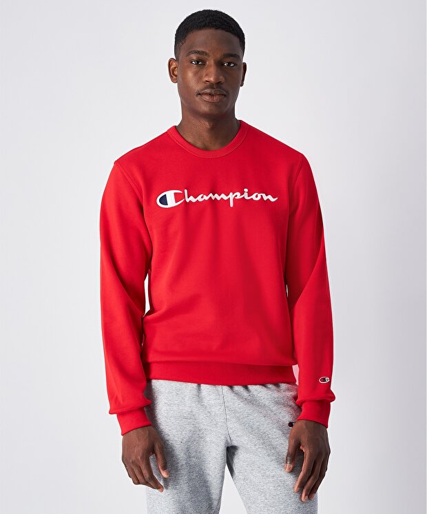 Мужской свитшот Champion Script Shop Crewneck
