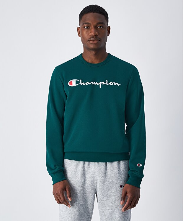 Мужской свитшот Champion Script Shop Crewneck