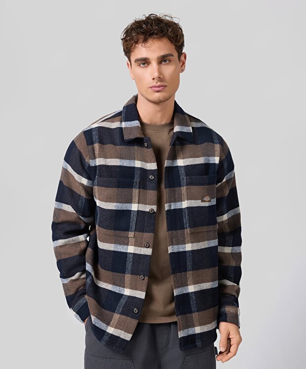 Мужская рубашка Dickies Plaid Coaling Ls Shirt