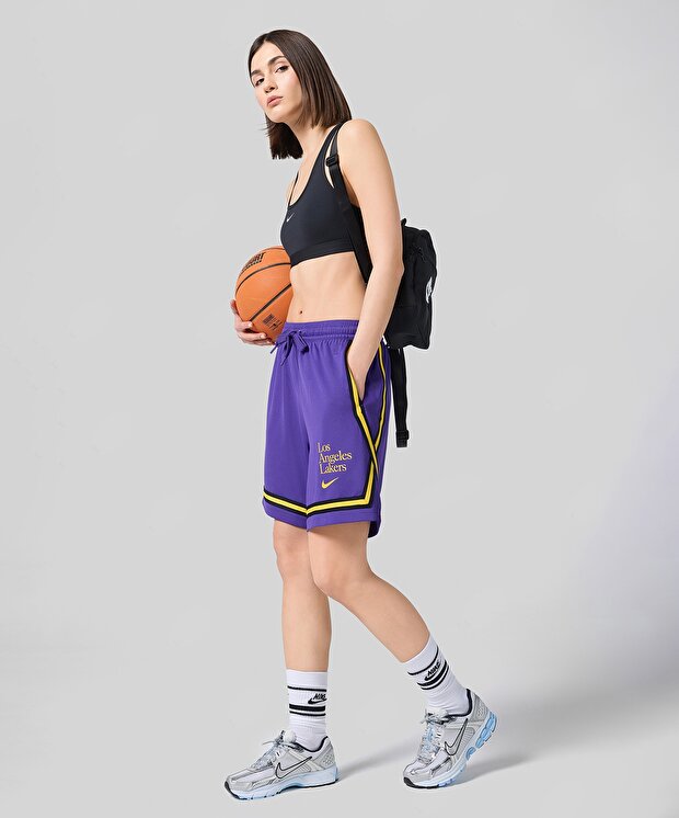 Женские шорты Nike Lakers Dri-Fit Fly Crossover Short Gx