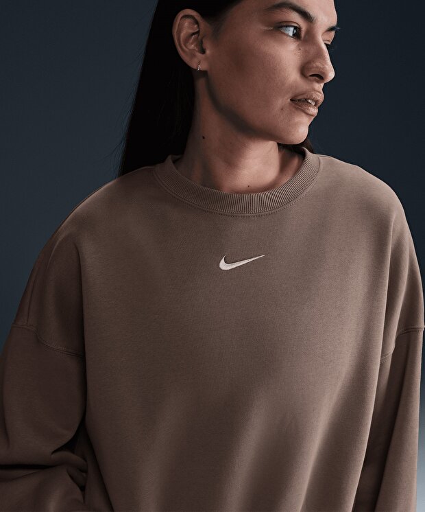 Женский свитшот Nike Sportswear Phoenix Fleece Over-Oversized Crew-Neck