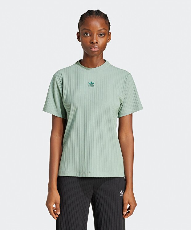 Женская футболка adidas Essentials Wide Rib