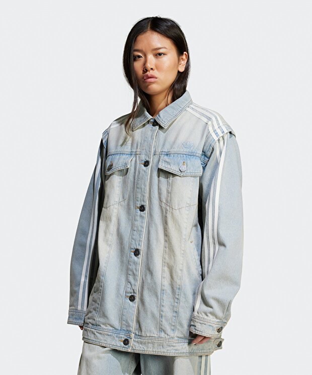 Женская куртка adidas Adilenium Season 3 Two-In-One Denim Shirt