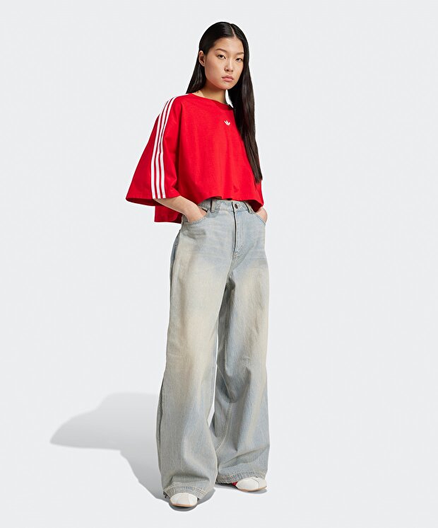 Женские спортивные штаны adidas Adilenium Season 3 Zip Washed Denim Joggers