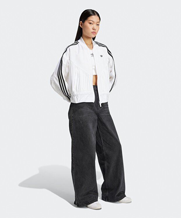 Женские спортивные штаны adidas Adilenium Season 3 Zip Washed Denim Joggers