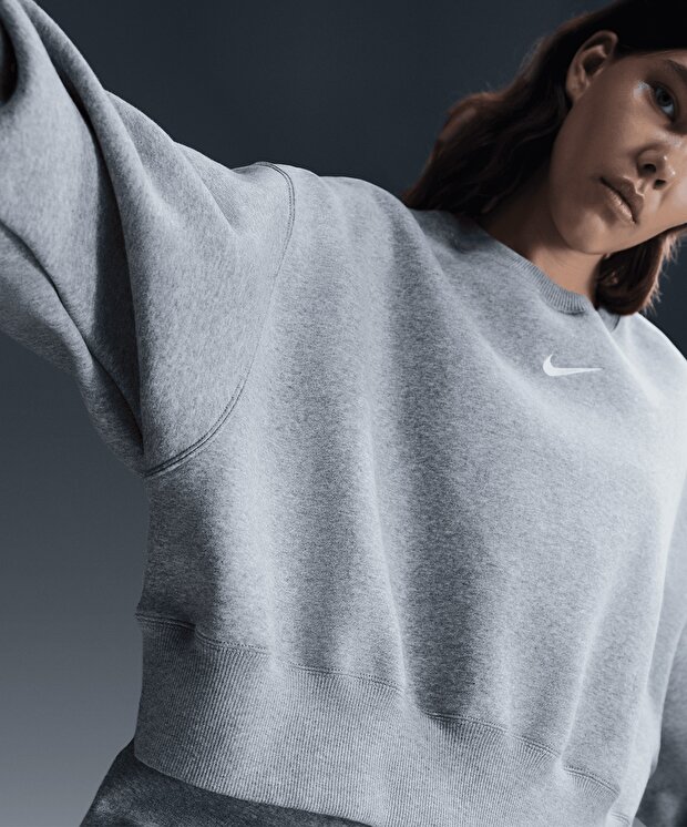 Женский свитшот Nike Sportswear Phoenix Fleece Over-Oversized Crew-Neck