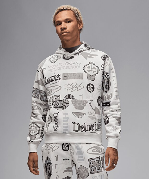 Мужской свитшот Jordan Essentials Printed Fleece Pullover Hoodie