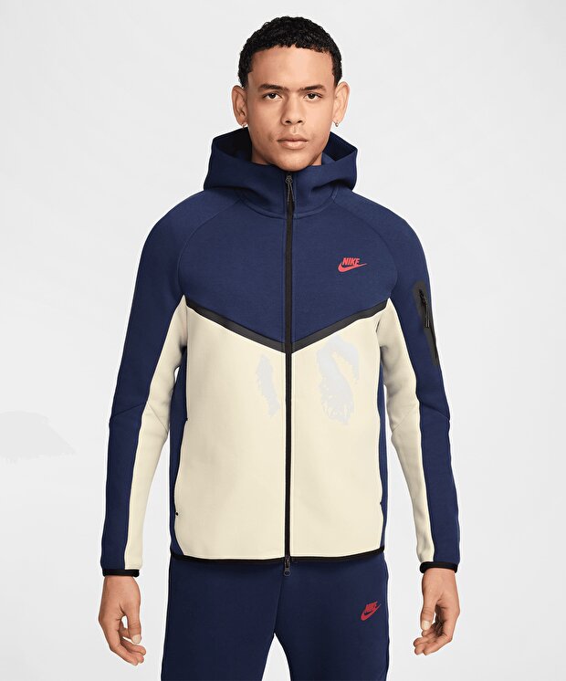 Мужской свитшот Nike Sportswear Tech Fleece Full-Zip Windrunner Hoodie для бега