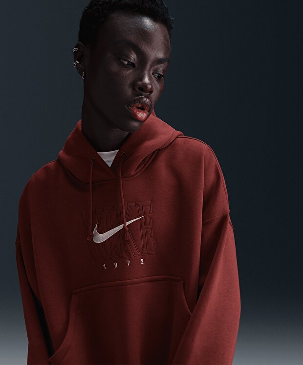 Женский свитшот Nike Sportswear Phoenix Fleece Over-Oversized Graphic Hoodie