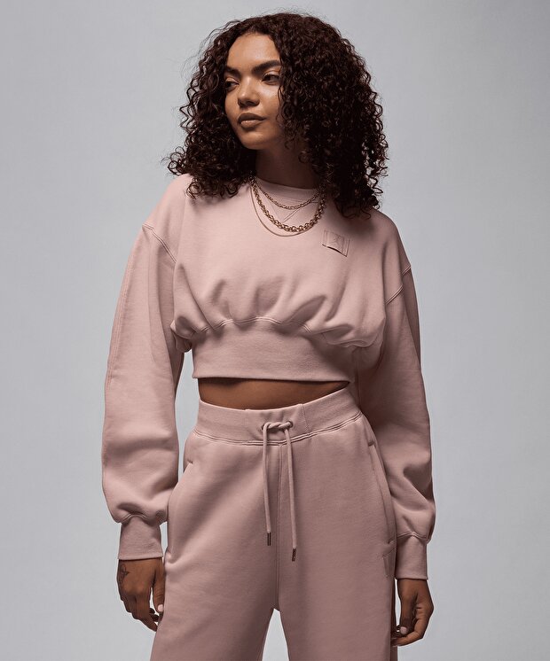 Женский свитшот Jordan Flight Fleece Cropped