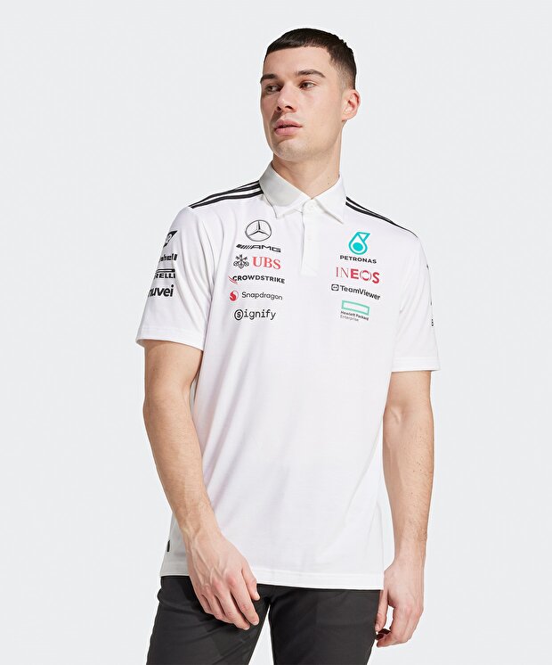 Мужская футболка adidas Mercedes Amg Petronas Formula One Team Polo