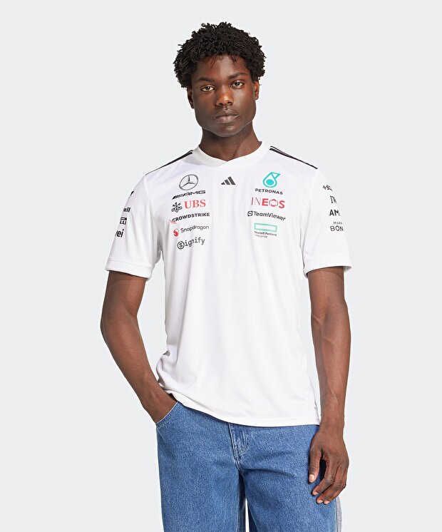 Мужская футболка adidas Mercedes Amg Petronas Formula One Team Driver Jersey