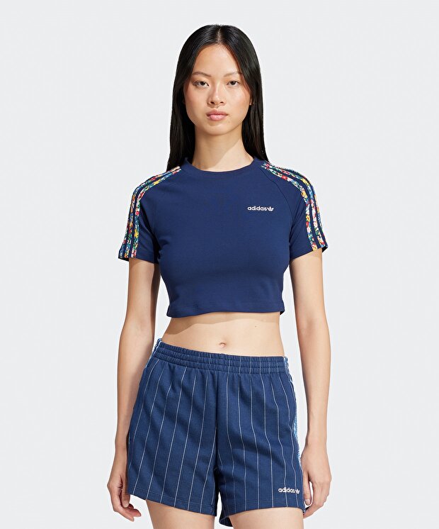 Детская футболка adidas Originals x Liberty London 3-Stripes Infill Baby Tee