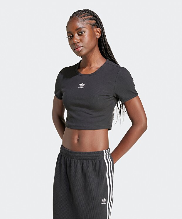 Женская футболка adidas Essentials Ribbed