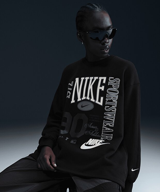 Женский свитшот Nike Sportswear Street Fleece Crew-Neck