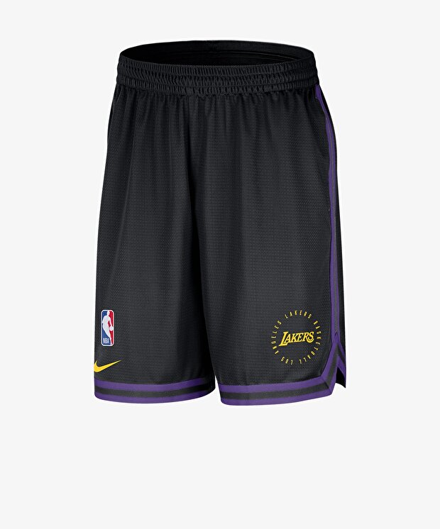 Мужские шорты Nike Los Angeles Lakers DNA Dri-FIT 8 Unlined Pregame Shorts