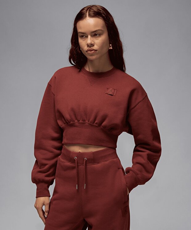 Женский свитшот Jordan Flight Fleece Cropped