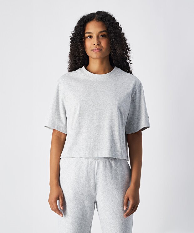 Женская футболка Champion Reverse Weave Core Crop SS Tee