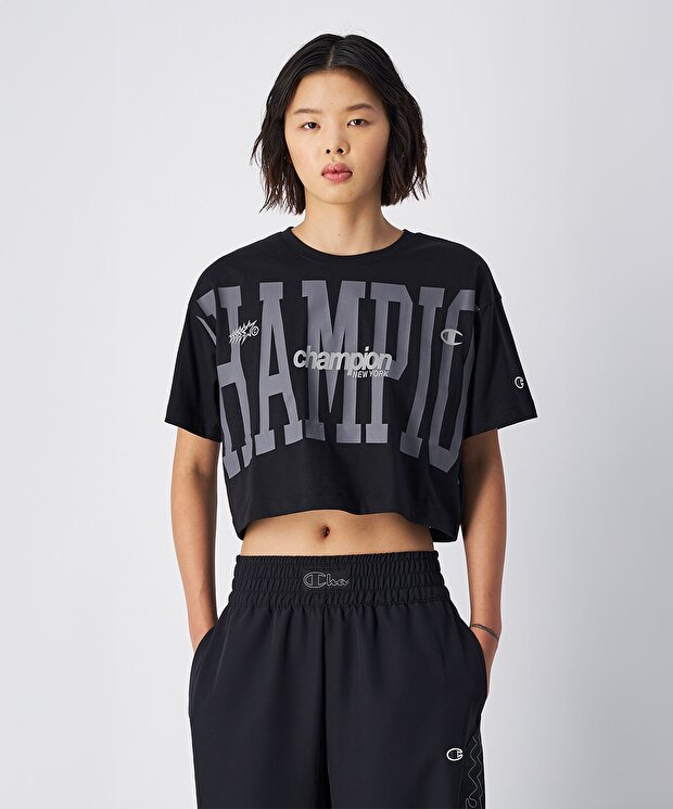 Женская футболка Champion Urban Contemporary Crewneck Croptop