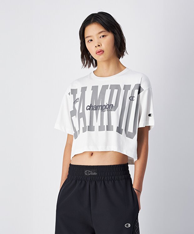 Женская футболка Champion Urban Contemporary Crewneck Croptop