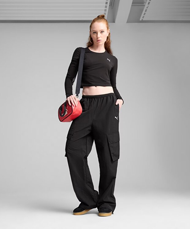 Женские спортивные штаны Puma Wardrobe Essentials Cargo Pants