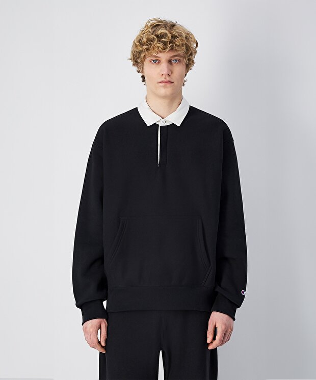 Мужской свитшот Champion Reverse Weave Core Polo Neck