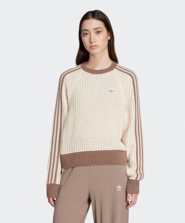 Женский свитшот adidas Adicolor Knitted Crew