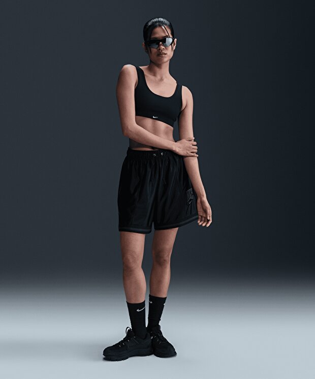 Женские шорты Nike Sportswear Loose Mid-Rise Graphic Shorts
