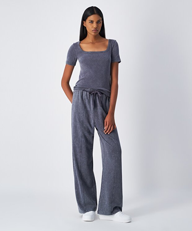 Женские спортивные штаны Champion Mineral Dye Wide Leg Pants