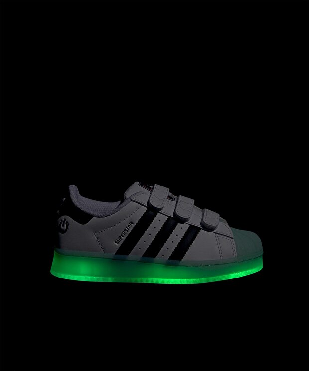 Детские кроссовки adidas Superstar LED Lights Comfort Closure C