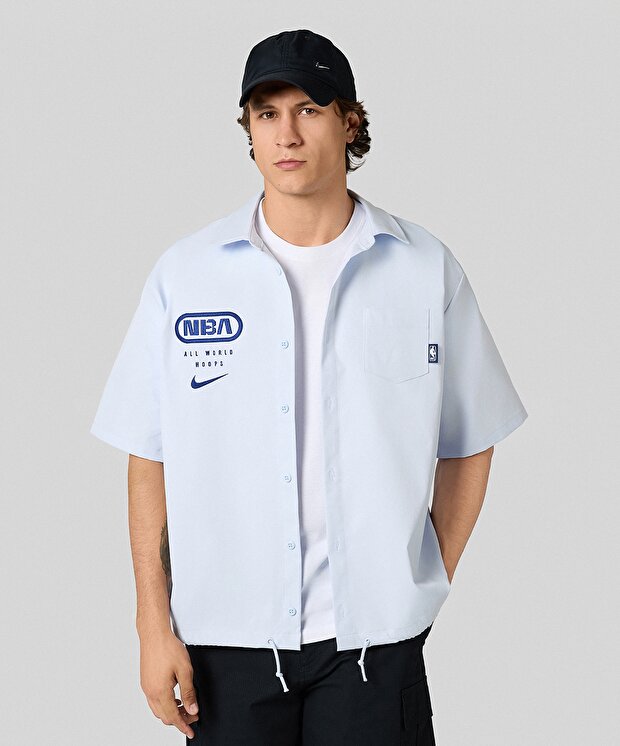 Мужская рубашка Nike Team 31 Club Woven Short-Sleeve Top