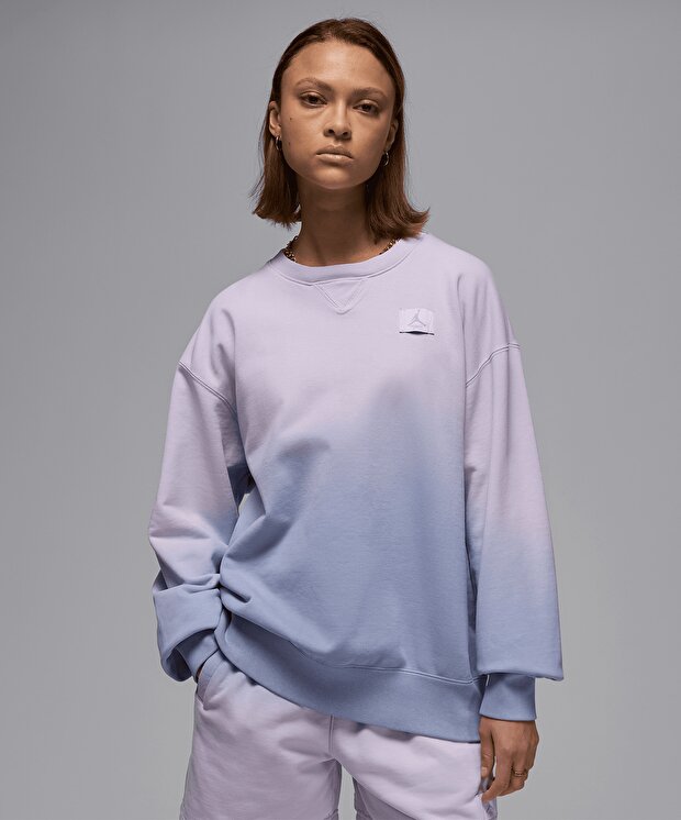 Женский свитшот Jordan Flight Fleece French Terry Crew-Neck