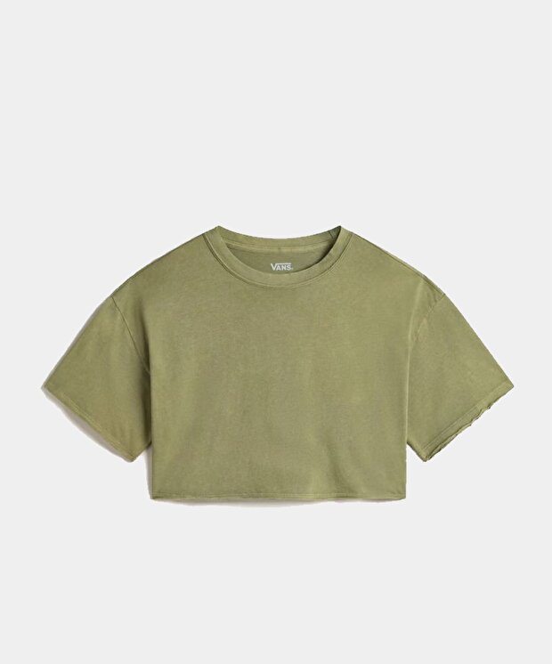 Женская футболка Vans Relaxed Crop Wash Ss Tee